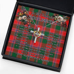 To My Beautiful Soulmate Necklace In Your Eyes I Have Found My Home Clan Dalzell Tartan Cross Dancing Necklace