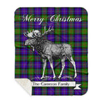 Scotstee Shop Plaid Tartan Blanket With Moose Clan Cameron Plaid Blanket, plaid blanket australia,plaid blanket canada,plaid christmas blanket,plaid fleece sherpa blanket,plaid sherpa blanket canada,plaid sherpa blanket lipstick,plaid sherpa blanket pink,plaid sherpa blanket queen