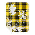 Sherpa Blanket - Tartan Blanket Thistle and Lion Scottish Clan Barclay Plaid Blanket, plaid sherpa blanket queen,purple sherpa blanket,queen sherpa blanket,queen size sherpa blanket,red sherpa blanket,scottish tartan blankets,sherpa blanket,sherpa christmas blanket