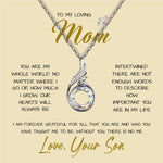 To My Loving Mom Necklace You Are Important To Me Gift For Her Mother's Day Mother's Day Phoenix Rising Necklace