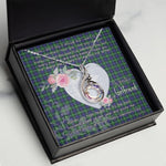 Rising Phoenix Necklace - Valentine Necklace Clan Forbes Modern Tartan Gift for Girlfriend, Gift for My Wife Rising Phoenix Necklace