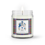 Soy Wax Candle - Buffalo Plaid Candle Adam Ancient Family Crest Tartan Plaid Soy Wax Candle, oil candle, candle handmade, wax candle, soy wax, nature wax, natural soy wax, natural soy candles, natural candle