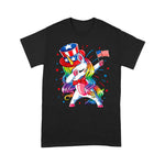 Scotstee Shop - Dabbing Unicorn 4th of July Shirts Girls Kids Women American 4th Of July Shirt Unicorn 4th Of July Shirt