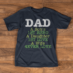Scotstee Shop - Dad Hubby Daddy Funny Fathers Day Shirts