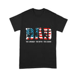 Scotstee Shop - Dad Myth Legend gifts Lineman Dad American Flag 4th Of July Shirt Lineman Shirts Power Lineman Tee Shirts