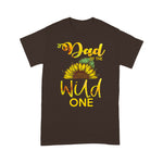 Scotstee Shop - Dad Of The Wild One-1St Birthday Sunflower Outfit Father Day Shirts