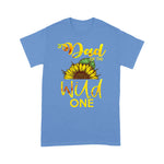 Scotstee Shop - Dad Of The Wild One-1St Birthday Sunflower Outfit Father Day Shirts
