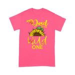 Scotstee Shop - Dad Of The Wild One-1St Birthday Sunflower Outfit Father Day Shirts