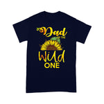 Scotstee Shop - Dad Of The Wild One-1St Birthday Sunflower Outfit Father Day Shirts