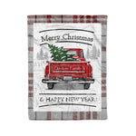 Tartan Blanket Vintage Red Truck with Christmas Tree Family Scottish Clan Clayton plaid blanket, red plaid blanket, buffalo plaid blanket, green plaid blanket, plaid fleece blanket, blue plaid blanket, red tartan blanket, tartan plaid blanket, black and white plaid blanket, , christmas plaid blanket, orange plaid blanket, tartan plaid throw blanket, pink plaid blanket, brown plaid blanket, buffalo check blanket