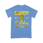 Scotstee Shop - Daddy Of The Birthday Girl Dad Sunflower Gifts Father Day Shirts