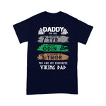 Scotstee Shop - Daddy You Are As Tyr Odin Thor Viking Dad Father Day Shirts