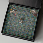 To My Beautiful Soulmate Necklace In Your Eyes I Have Found My Home Clan Scott Green Ancient Tartan Crown Pendant Necklace
