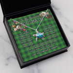 Sea Turtle Necklace To My Beautiful Soulmate Necklace In Your Eyes I Have Found My Home Clan Arthur Tartan Blue Turtle Necklace