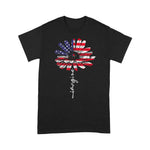 Scotstee Shop - Daisy USA American Flag 4th of July Patriotic Flower Vintage 4th Of July Shirt