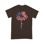 Scotstee Shop - Daisy USA American Flag 4th of July Patriotic Flower Vintage 4th Of July Shirt