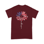 Scotstee Shop - Daisy USA American Flag 4th of July Patriotic Flower Vintage 4th Of July Shirt