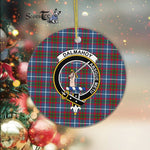 Dalmahoy Scottish Clan Plaid Ornament Gift. Christmas Tree Ornament Dalmahoy Clan Tartan Ornament Great Christmas Ornaments Gift - Scotstee Shop