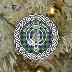 Dalrymple Clan Tartan Crest Badge Plaid Ornament Gift. Christmas Tree Ornament Tartan Ornament Great Christmas Ornaments Gift - Scotstee Shop