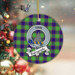 Dalrymple Scottish Clan Badge Plaid Ornament Gift. Christmas Tree Ornament Dalrymple Clan Tartan Ornament Great Christmas Ornaments Gift - Scotstee Shop