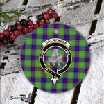 Dalrymple Scottish Clan Plaid Ornament Gift. Christmas Tree Ornament Dalrymple Clan Tartan Ornament Great Christmas Ornaments Gift - Scotstee Shop