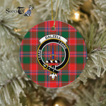 Dalzell Scottish Clan Plaid Ornament Gift. Christmas Tree Ornament Dalzell Clan Tartan Ornament Great Christmas Ornaments Gift - Scotstee Shop
