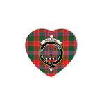 Dalzell Scottish Clan Plaid Ornament Gift. Christmas Tree Ornament Dalzell Christmas Ornament, Christmas Heart Ornament, Plaid Heart Ornament, Tartan Ornament, Tartan Heart Ornament