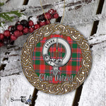 Dalziel Celtic Circle Plaid Ornament Gift. Christmas Tree Ornament Tartan Ornament Great Christmas Ornaments Gift - Scotstee Shop