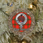 Darroch Celtic Circle Plaid Ornament Gift. Christmas Tree Ornament Tartan Ornament Great Christmas Ornaments Gift - Scotstee Shop