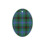 Davidson Ancient Tartan Oval Ornaments, Christmas Tree Ornament, Plaid Christmas Ornaments, Ceramic Oval Christmas Tree Decoration, Tartan Oval Ornaments, Christmas Tree Ornament, Plaid Christmas Ornaments, Ceramic Oval Christmas Tree Decoration