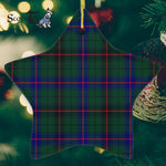 Davidson Modern Tartan Ornament Star Ornament, Christmas Star Decorations, ceramic ornament, Plaid Star Ceramic Ornament, Christmas Ornament Decorations Gift
