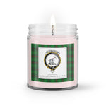 Soy Wax Candle - Buffalo Plaid Candle Clan Crest Badge Anstruther Hunting Tartan Plaid Soy Wax Candle, oil candle, candle handmade, wax candle, soy wax, nature wax, natural soy wax, natural soy candles, natural candle