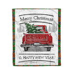 Tartan Blanket Vintage Red Truck with Christmas Tree Family Scottish Clan MacKintosh Modern plaid blanket, red plaid blanket, buffalo plaid blanket, green plaid blanket, plaid fleece blanket, blue plaid blanket, red tartan blanket, tartan plaid blanket, black and white plaid blanket, , christmas plaid blanket, orange plaid blanket, tartan plaid throw blanket, pink plaid blanket, brown plaid blanket, buffalo check blanket