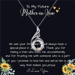 Rising Phoenix Necklace - To My Future Mother In Law, Wedding For Her Mother's Gift Necklace