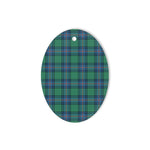 Shaw Ancient Tartan Oval Ornaments, Christmas Tree Ornament, Plaid Christmas Ornaments, Ceramic Oval Christmas Tree Decoration, Tartan Oval Ornaments, Christmas Tree Ornament, Plaid Christmas Ornaments, Ceramic Oval Christmas Tree Decoration