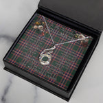 To My Beautiful Soulmate Necklace In Your Eyes I Have Found My Home Clan MacFarlane Tartan Rising Phoenix Necklace