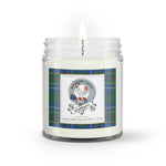 Soy Wax Candle - Buffalo Plaid Candle Clan Badge Cockburn Ancient Tartan Plaid Soy Wax Candle, oil candle, candle handmade, wax candle, soy wax, nature wax, natural soy wax, natural soy candles, natural candle