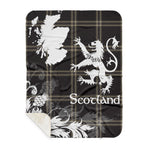 Sherpa Blanket - Tartan Blanket Thistle and Lion Scottish Clan Eternity Plaid Blanket, plaid sherpa blanket queen,purple sherpa blanket,queen sherpa blanket,queen size sherpa blanket,red sherpa blanket,scottish tartan blankets,sherpa blanket,sherpa christmas blanket