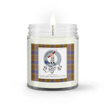 Soy Wax Candle - Buffalo Plaid Candle Clan Badge Balfour Modern Tartan Plaid Soy Wax Candle, oil candle, candle handmade, wax candle, soy wax, nature wax, natural soy wax, natural soy candles, natural candle