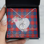 Rising Phoenix Necklace - Valentine Necklace Clan Galloway Tartan Gift for Girlfriend, Gift for My Wife Rising Phoenix Necklace