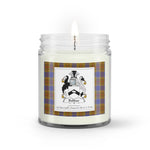 Soy Wax Candle - Buffalo Plaid Candle Balfour Modern Family Crest Tartan Plaid Soy Wax Candle, oil candle, candle handmade, wax candle, soy wax, nature wax, natural soy wax, natural soy candles, natural candle