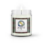 Soy Wax Candle - Buffalo Plaid Candle Clan Badge Buchan Ancient Tartan Plaid Soy Wax Candle, oil candle, candle handmade, wax candle, soy wax, nature wax, natural soy wax, natural soy candles, natural candle