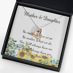 Love Dancing Necklace - Mother Necklace - No Matter What - I Will Always Love You Mom Necklace
