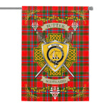 House Flag - Butter Irish Shield Celtic Cross Tartan Garden Flag St Patrick's Day Garden Flag