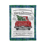 Tartan Blanket Vintage Red Truck with Christmas Tree Family Scottish Clan Glen Ancient plaid blanket, red plaid blanket, buffalo plaid blanket, green plaid blanket, plaid fleece blanket, blue plaid blanket, red tartan blanket, tartan plaid blanket, black and white plaid blanket, , christmas plaid blanket, orange plaid blanket, tartan plaid throw blanket, pink plaid blanket, brown plaid blanket, buffalo check blanket