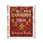 Products Personalized Gift Tartan Plaid Blanket Clan Drummond With Christmas Cookie Baking Crew Christmas Gift Blanket, Plaid Blanket, Christmas Fleece Blanket, Christmas Blanket, Tartan Blanket, Scottish Blanket, Scotland Blanket, Family Name Blanket, Custom Blanket, Personalized Blanket