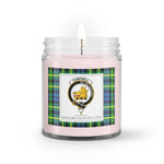 Soy Wax Candle - Buffalo Plaid Candle Clan Crest Badge Campbell Of Breadalbane Ancient Tartan Plaid Soy Wax Candle, oil candle, candle handmade, wax candle, soy wax, nature wax, natural soy wax, natural soy candles, natural candle