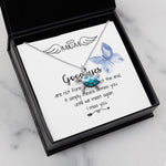 Opal Turtle Necklace - Mom Necklace - I'll Miss You Untill We Meet Again - Mother's Day Gift