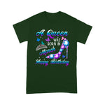 Women Birthday A Queen Was Born In March Happy Birthday Birthday Shirt - Scotstee Shop