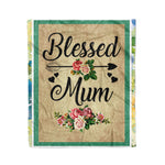 Scotstee Shop - Personalized Womens Blessed to be called Mom For Mother Day Gifts Fleece Blanket